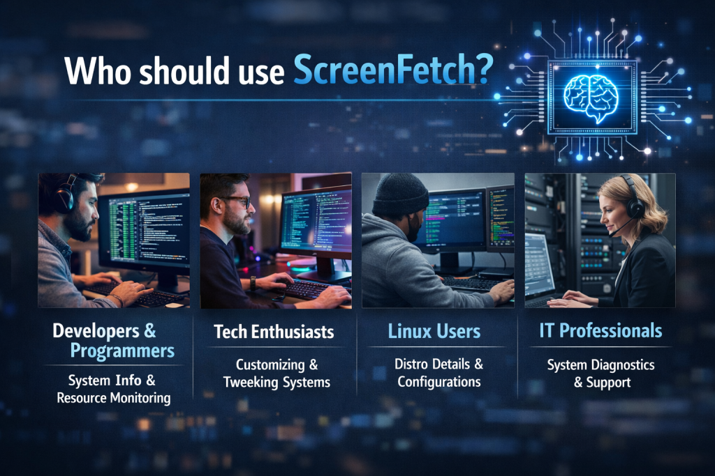 Who should use ScreenFetch